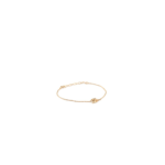 Pernille Corydon - Armband Clover Bracelet Kleeblatt matt Silber/Gold