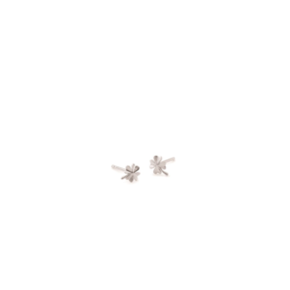 Pernille Corydon - Clover Earsticks Kleeblatt Ohrstecker Silber