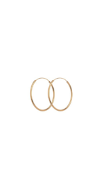 Pernille Corydon - Hoops Ohrringe Creolen Plain Hoops 3 cm Gold