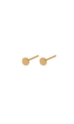 Pernille Corydon - Ohrstecker Mini Coin Earsticks Silber/Gold 3,5 mm