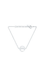 Pernille Corydon - Armband Daylight Bracelet Small Sonne matt Silber