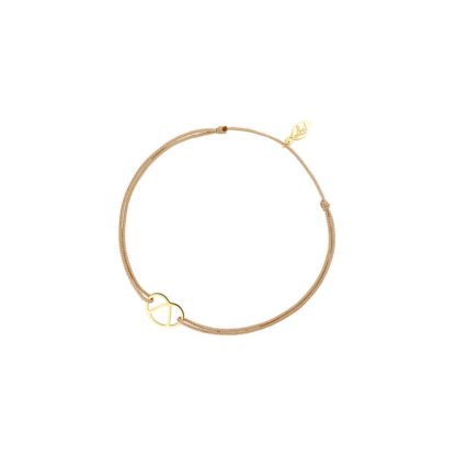 Leaf Schmuck - Armband Glücksbändchen "Brezn" Brezel