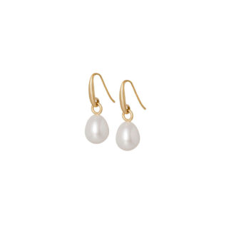 Sence Copenhagen - Ohrringe Earrings Freshwater Pearl Perle Gold