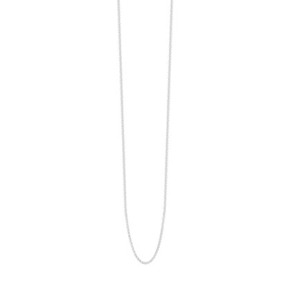 Sence Copenhagen - Kette Necklace Essentials Pure Matt Silber 90 cm