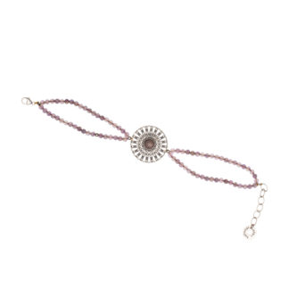 Hoffnungsträger - Armband Mandala Armkette mit geschliffenen Mini-Ametrinen