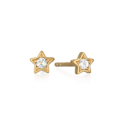 SATYA Jewelry - Ohrringe mini Stecker Luminous Starlight Stud Earrings Star Sterne Topas