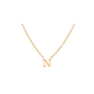 Pernille Corydon - Note Necklace Kette Buchstabe N Gold