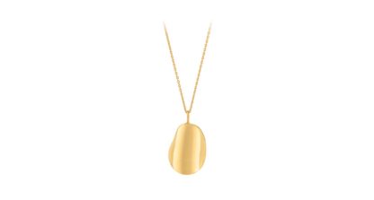 Pernille Corydon - Kette Nova Necklace organic Drop Gold