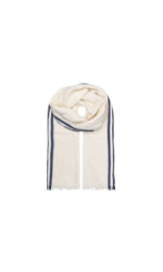Unmade Copenhagen - Schal Layla Scarf Classic Blue Streifen Blau Creme