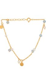 Pernille Corydon - Armband Afterglow Sea Bracelet Perle & Achat