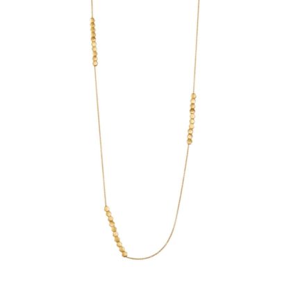 Sence Copenhagen - Kette Shadow necklace Matt Gold 90 cm