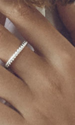 Susanne Friis Björner - Ring Big Twist Silber Gr. 54