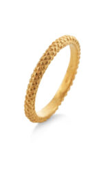 Susanne Friis Björner - Ring mini Dots matt Gold Gr. 52