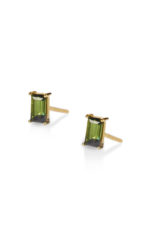 Yours Jewelry - Savoy Ceremony Stud Ohrringe Stecker grüner Turmalin