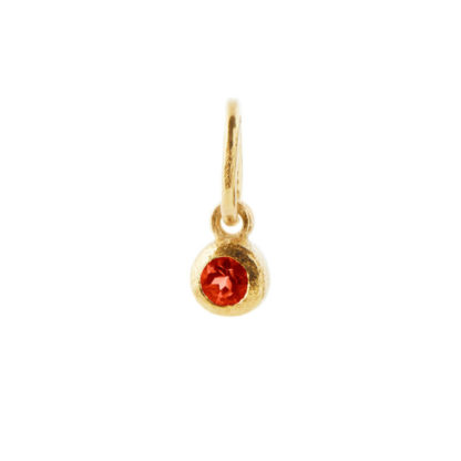 Susanne Friis Björner - Kleiner Anhänger Mini Pendant Garnet Granat Gold