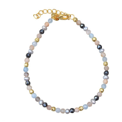 Aqua Dulce - Armband Bracelet Mia Edelsteine Nuggets