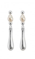 Sence Copenhagen - Ohrringe mit weißen Perlen Pearls Earrings