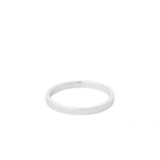 Pernille Corydon - Glänzender Sea Reflection Ring Linien Silber Gr. 50 oder 55