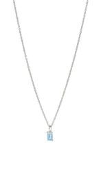 Yours Jewelry - Savoy Ceremony Necklace Kette Silber blissful blue