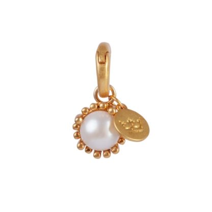 Sence Copenhagen - Anhänger Curious Charm Perle Gold